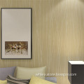Yellow livingroom korea waterproof wallpaper decor